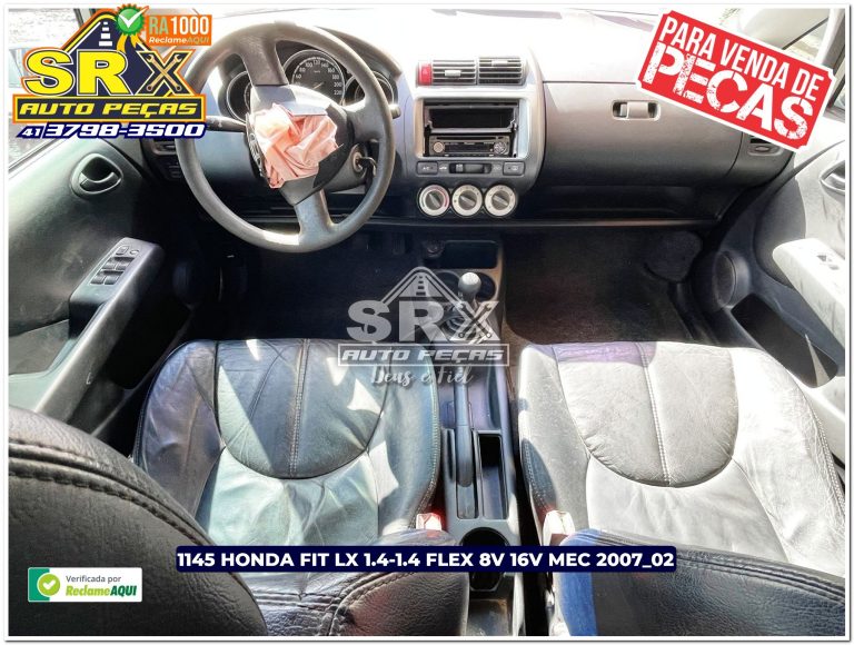 1145 HONDA FIT LX 1.4-1.4 FLEX 8V 16V MEC 2007_02