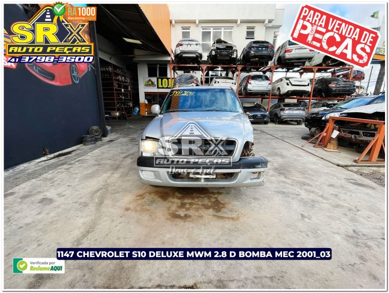 1147 CHEVROLET S10 DELUXE MWM 2.8 D BOMBA MEC 2001_03