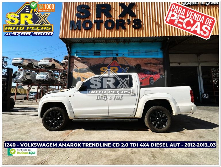 1240 - VOLKSWAGEM AMAROK TRENDLINE CD 2.0 TDI 4X4 DIESEL AUT - 2012-2013_03