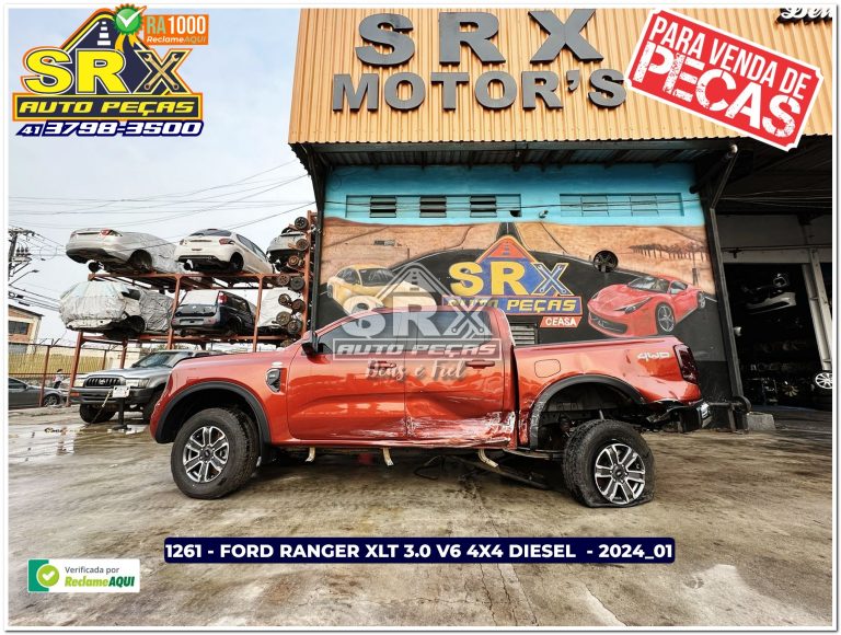 1261 - FORD RANGER XLT 3.0 V6 4X4 DIESEL - 2024_01