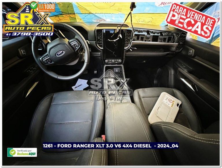 1261 - FORD RANGER XLT 3.0 V6 4X4 DIESEL - 2024_04
