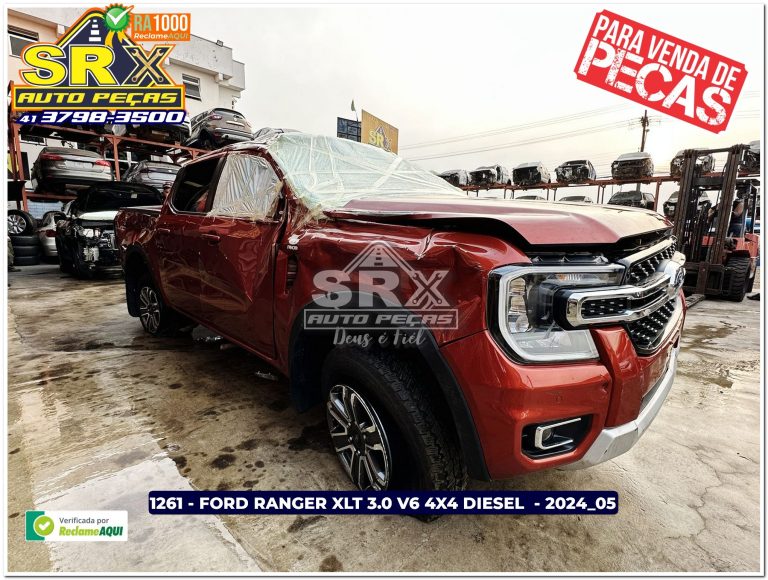 1261 - FORD RANGER XLT 3.0 V6 4X4 DIESEL - 2024_05