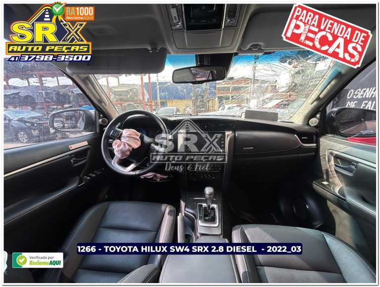 1266 - TOYOTA HILUX SW4 SRX 2.8 DIESEL - 2022_03