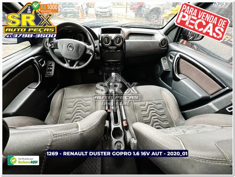 1269 - RENAULT DUSTER GOPRO 1.6 16V AUT - 2020_01