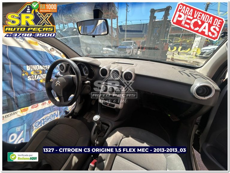 1327 - CITROEN C3 ORIGINE 1.5 FLEX MEC - 2013-2013_03