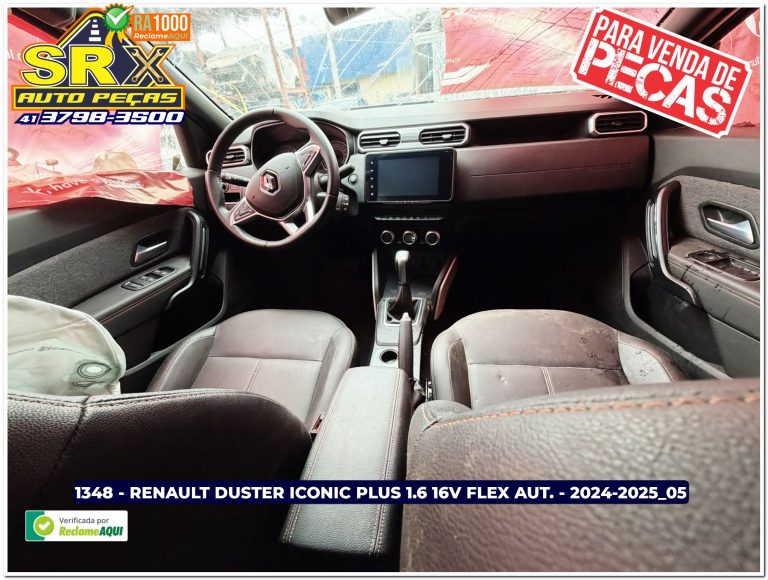 1348 - RENAULT DUSTER ICONIC PLUS 1.6 16V FLEX AUT. - 2024-2025_05