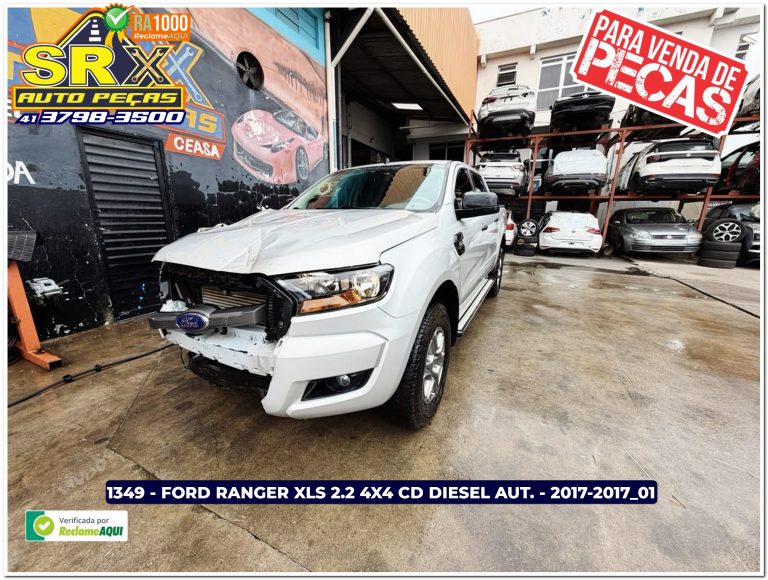 1349 - FORD RANGER XLS 2.2 4X4 CD DIESEL AUT. - 2017-2017_01