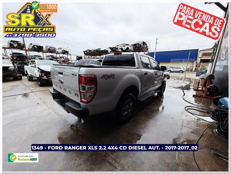 1349 - FORD RANGER XLS 2.2 4X4 CD DIESEL AUT. - 2017-2017_02