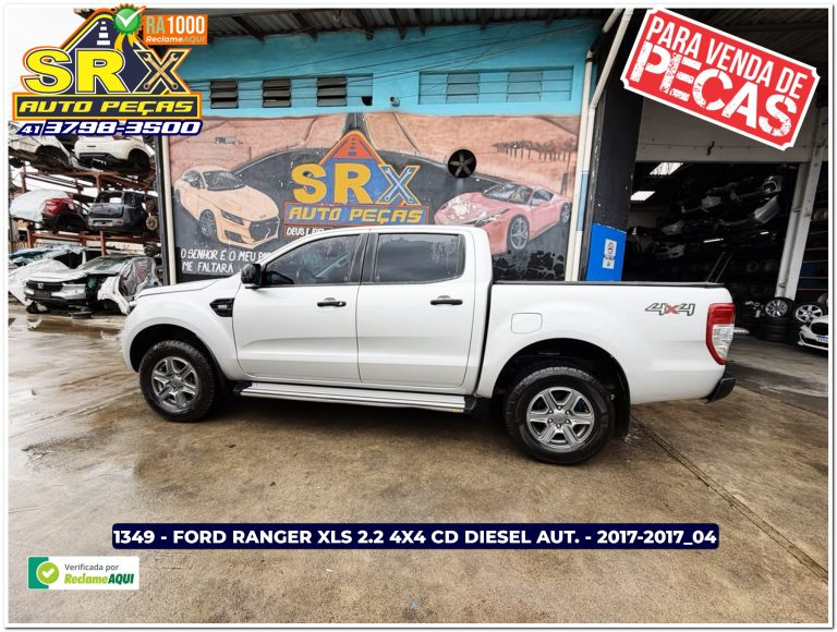 1349 - FORD RANGER XLS 2.2 4X4 CD DIESEL AUT. - 2017-2017_04