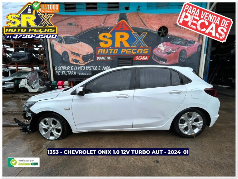 1353 - CHEVROLET ONIX 1.0 12V TURBO AUT - 2024_01