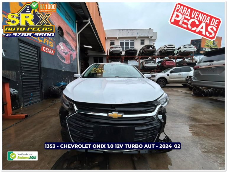 1353 - CHEVROLET ONIX 1.0 12V TURBO AUT - 2024_02