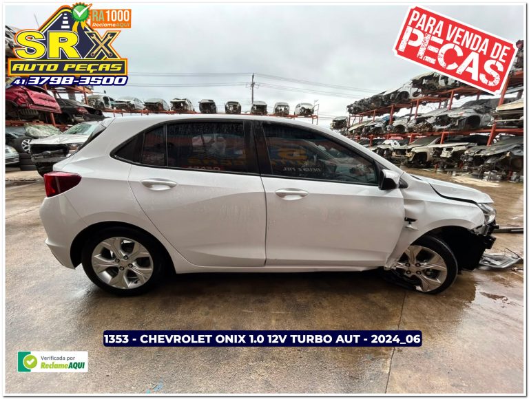 1353 - CHEVROLET ONIX 1.0 12V TURBO AUT - 2024_06
