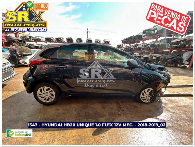 1347 - HYUNDAI HB20 UNIQUE 1.0 FLEX 12V MEC. - 2018-2019_02